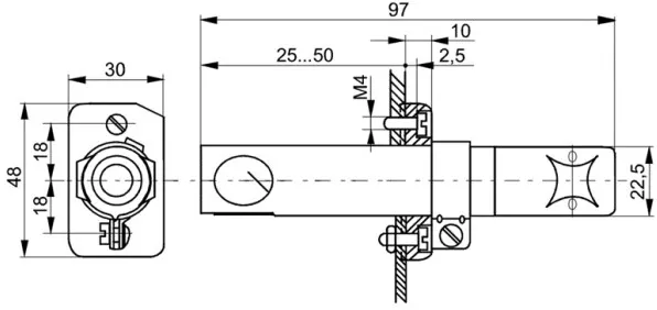 Габаритные размеры QRS-2