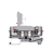 MTP-4F24 Клемма push-in с держателем предохранителя, 4 мм², индикация 24В