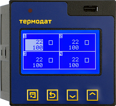 Термодат 17M6-А-F (4УВ/4Р/485/8Gb/F)