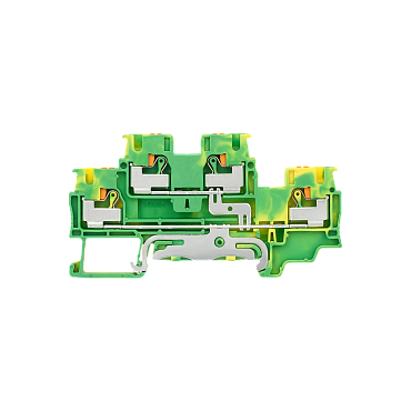 MTP-D4PE Клемма push-in двухуровневая "Земля", 4 мм²