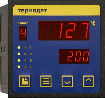 Термодат 13К6/2УВ/1В/2Р/1Р/485 - ПИД-регулятор температуры