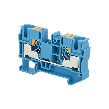 MTP-10BL - Клемма push-in проходная, 10 мм², синяя