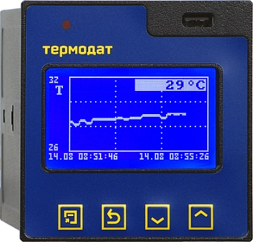 Термодат 16М6-А-F (1УВ/3Р/1А/485/8Gb/F) - измеритель-регистратор