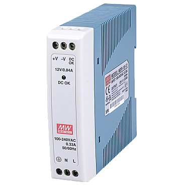 MDR-10-12 - блок питания AC-DC на DIN-рейку 10Вт