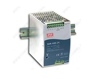 SDR-480-48 - блок питания AC-DC на DIN-рейку 480Вт